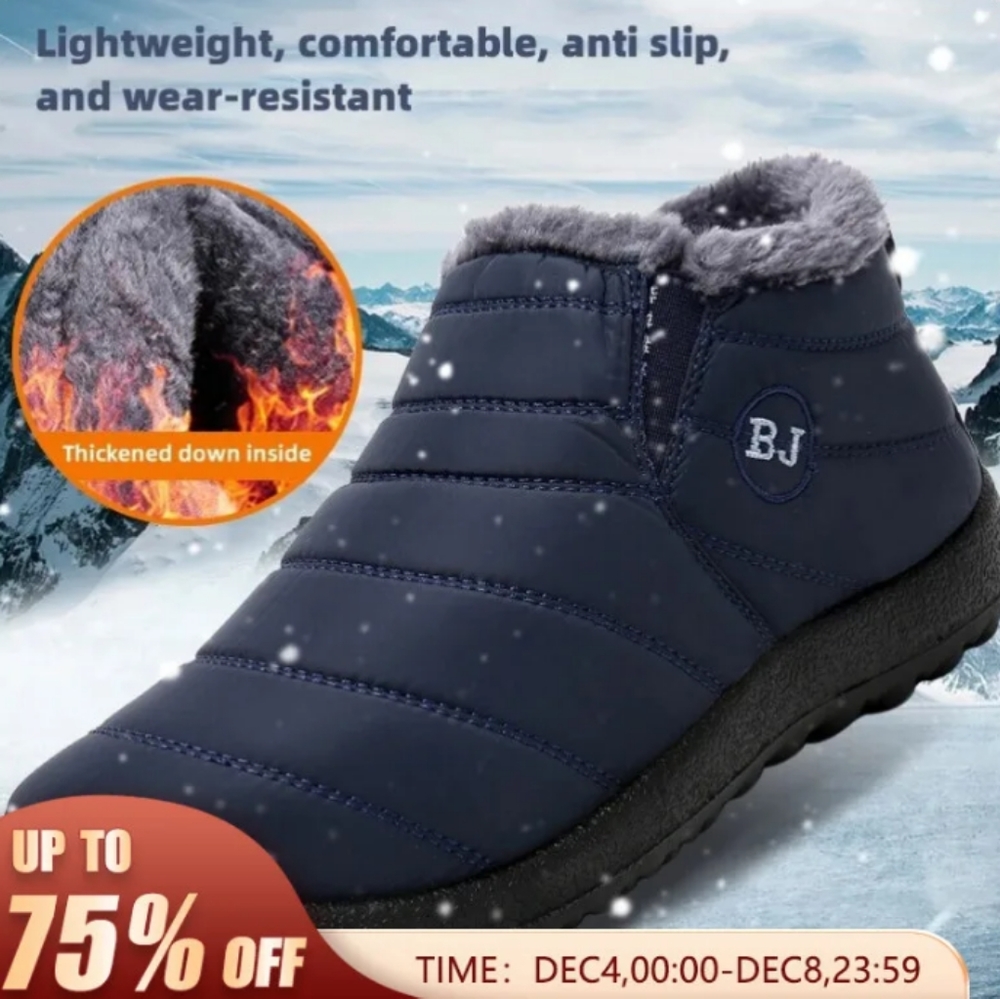 Man Snow❄️ Boots 🥾 Waterproof